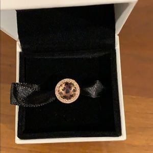 Pandora rose heart charm
